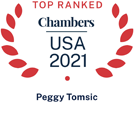 Top Ranked | Chambers | USA 2021 | Peggy Tomsic