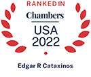 Ranked In | Chambers | USA 2022 | Edgar R Cataxinos