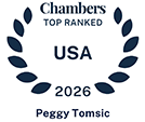 Chambers Top Ranked, USA 2026, Peggy Tomsic